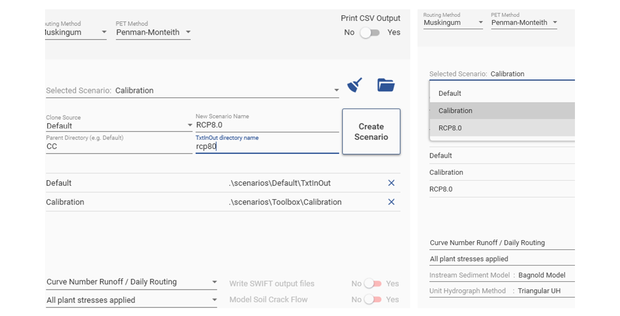 Creating New Scenario